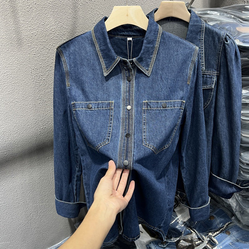 Layered Retro Top Casual Fashion