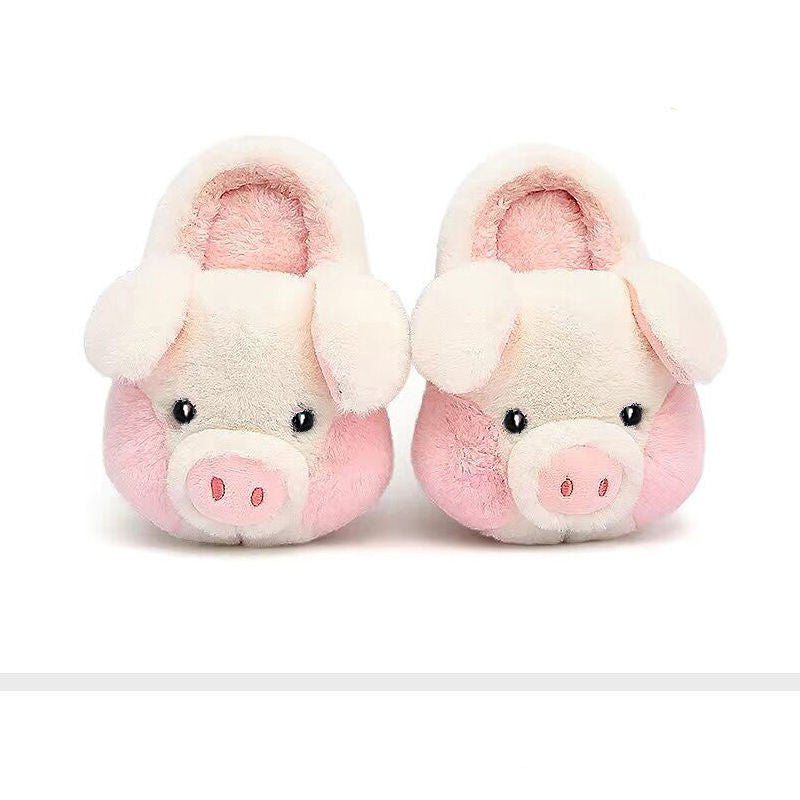 Non Slip Warm Lovers Cute Pig Slippers
