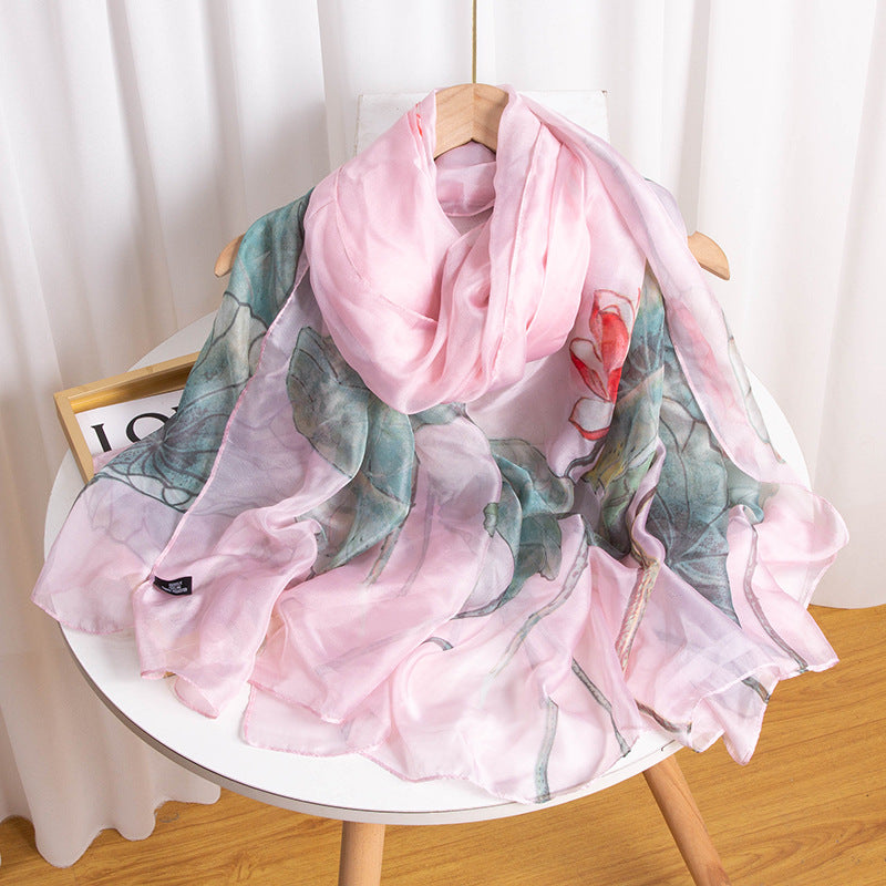 Widening And Lengthening Scarf Sun Protection Shawl