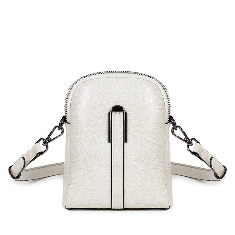 Fashion Shell All-match Genuine Leather Women's Bag