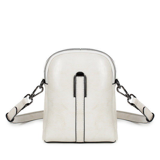 Fashion Shell All-match Genuine Leather Women's Bag
