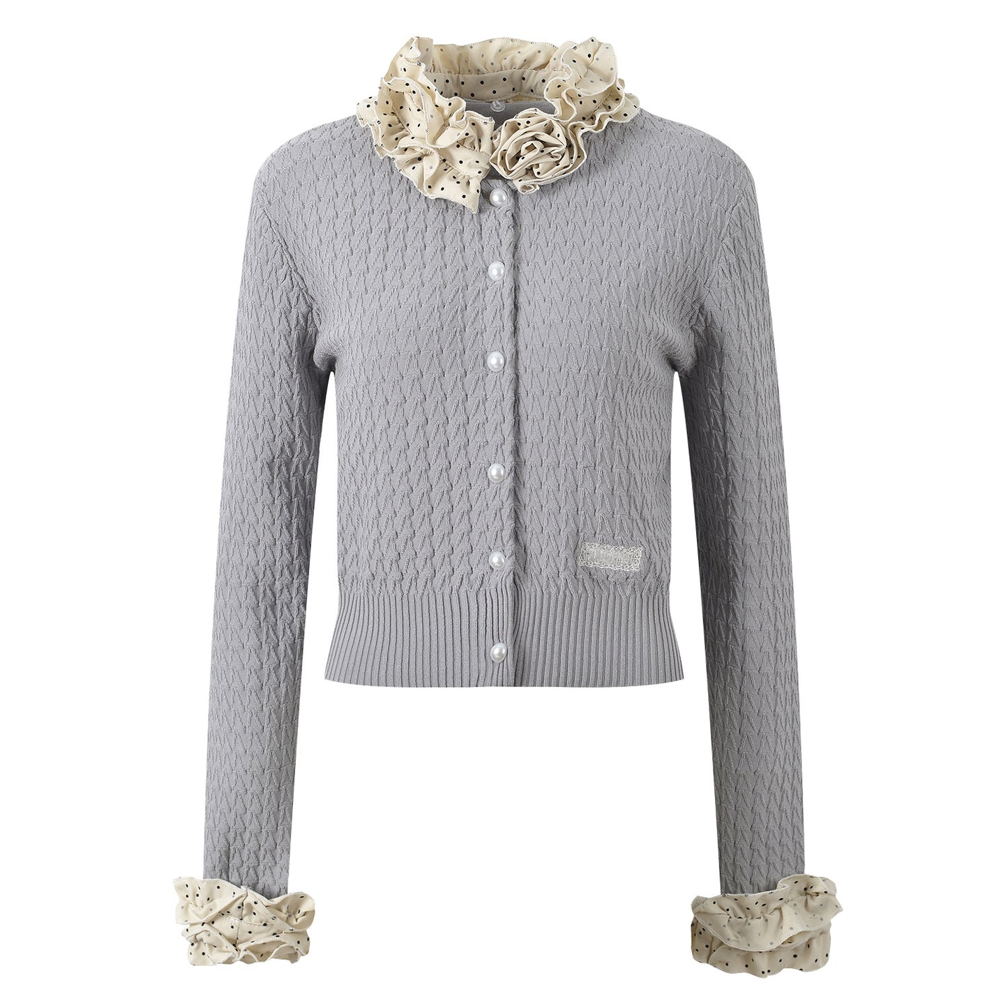 Stylish Luxurious Cropped Top For Early Spring