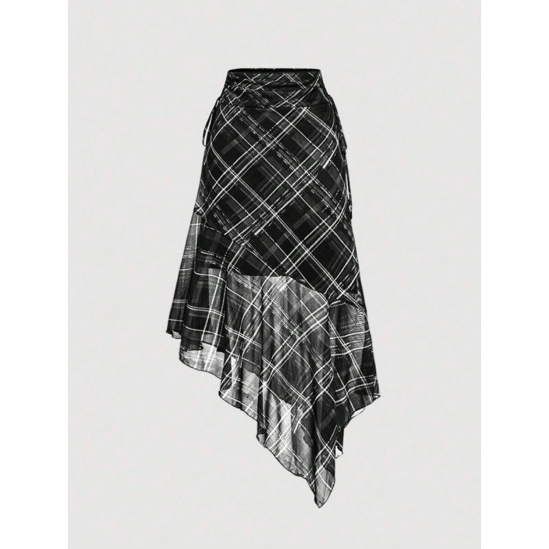 Summer Women's Loose And Long Skirt With Buttocks Wrapped