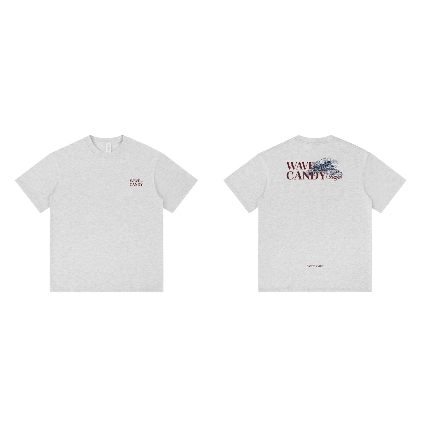American Retro Wave Printed Heavy Short Sleeve