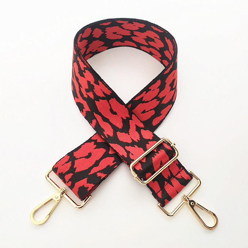 Wide Shoulder Strap Accessory Embroidery