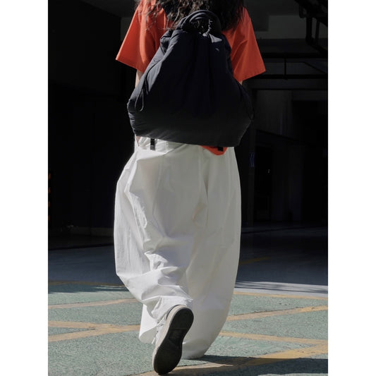 Women's Neutral Arc Wide Leg Casual Loose Trousers
