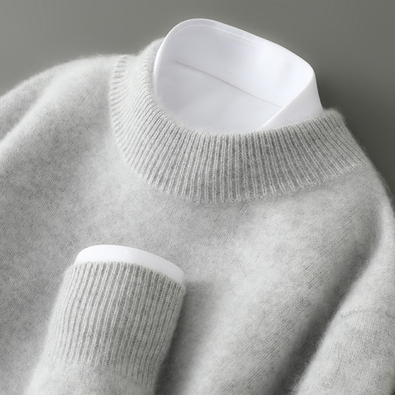Men's Half-high Collar Thickened Loose Pullover
