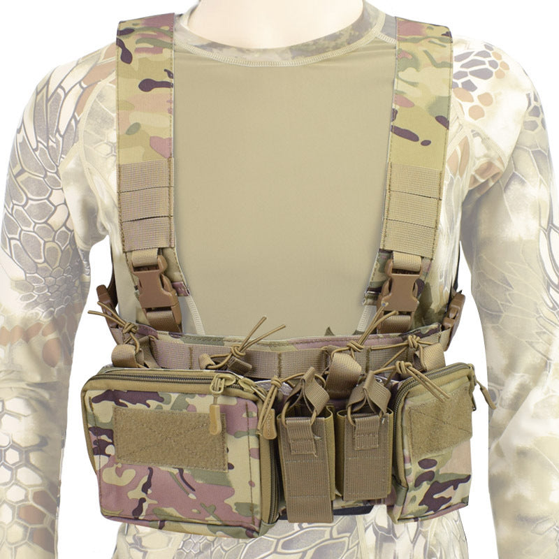 Tactical Suit Chest Hanging Vest Multi-function