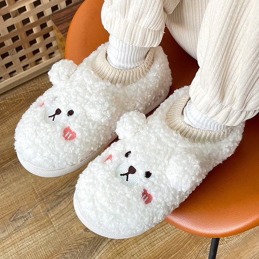 Non Slip Cartoon Cute Plush Slippers