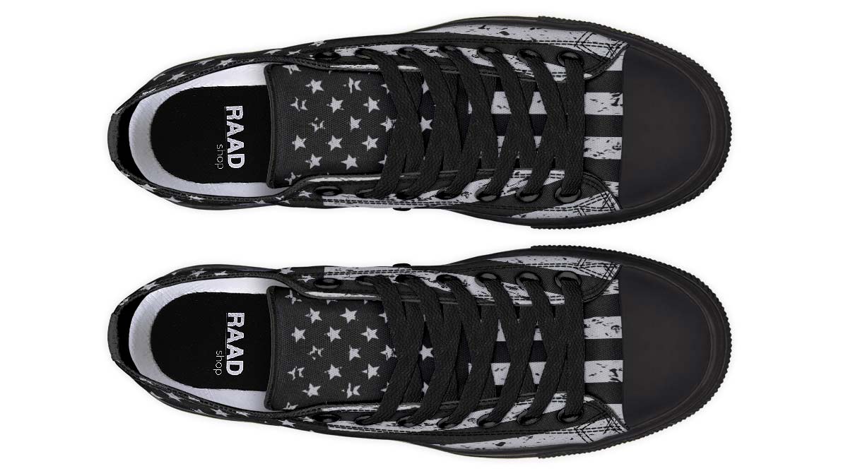 Fashion Print Couple Low-Top Canvas Shoes