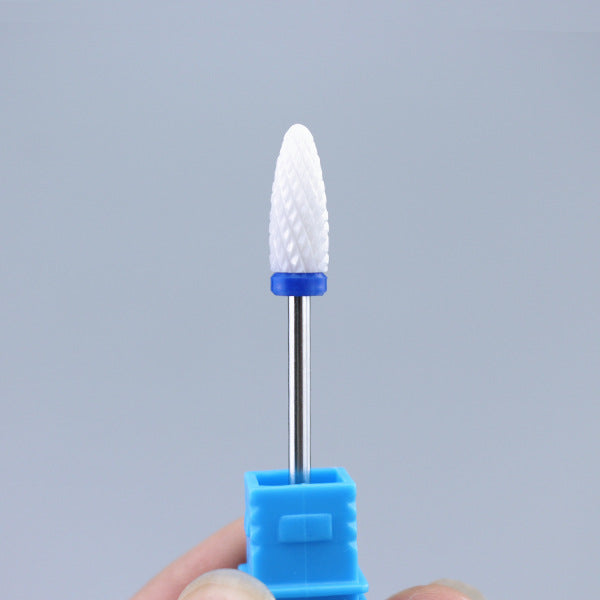 Tungsten Steel Ceramic Nail Polisher Grinding Head Accessories Tool