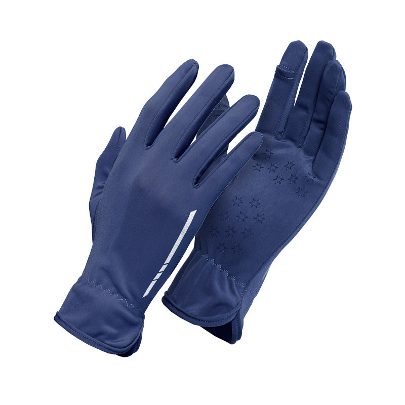 All-finger Non-slip Touch Screen Breathable Driving And Cycling Sports Gloves