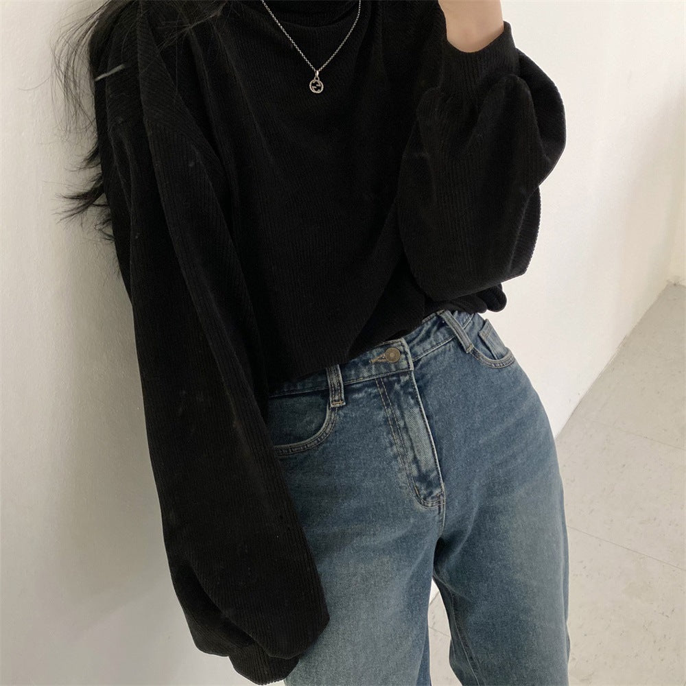 Inner Match T-shirt Bottoming Shirt For Women