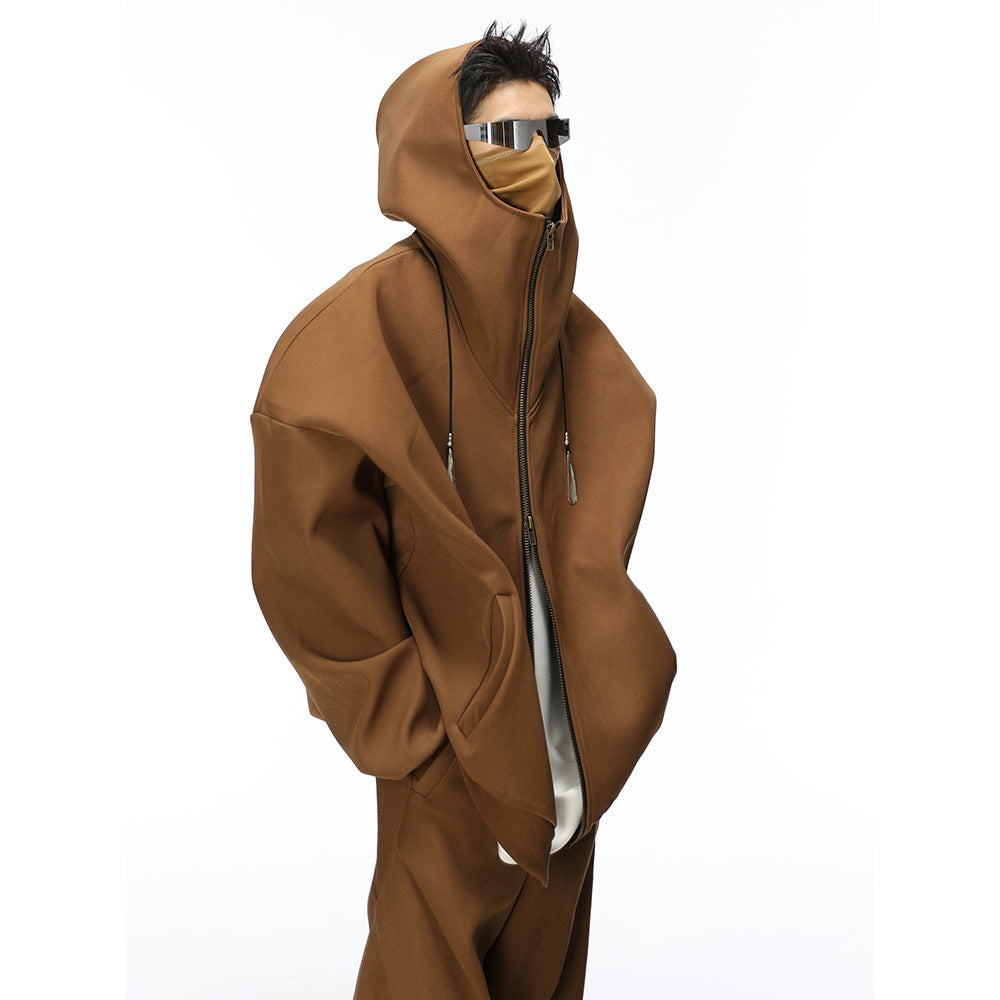 Maillard Niche Wide Hooded Jacket Jacket