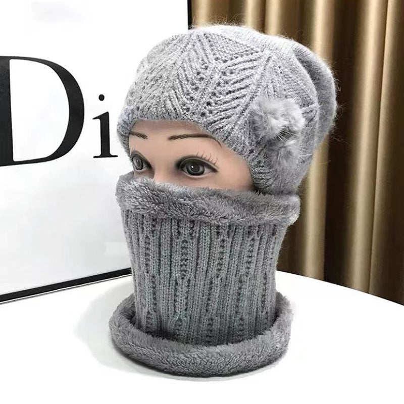 Lady's Velvet Thickened Thermal Beret