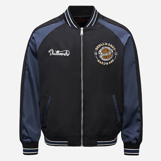 Heavy Duty Embroidered Year Of The Snake Lucky Casual Baseball Jacket