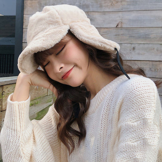 Women's All Match Warm Plush Lei Feng Hat