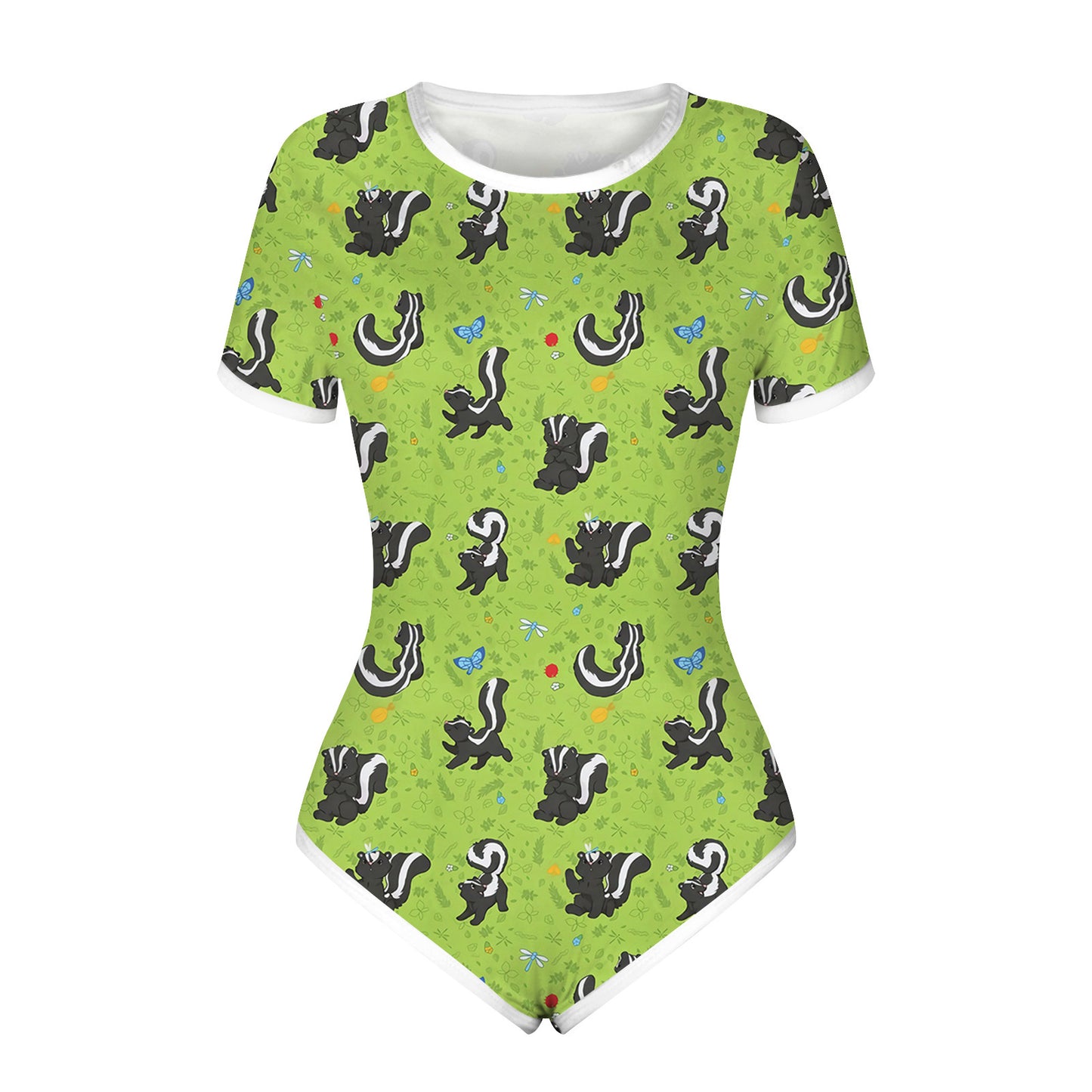 Women's Slim-fit Short-sleeved Jumpsuit Popular Fashion