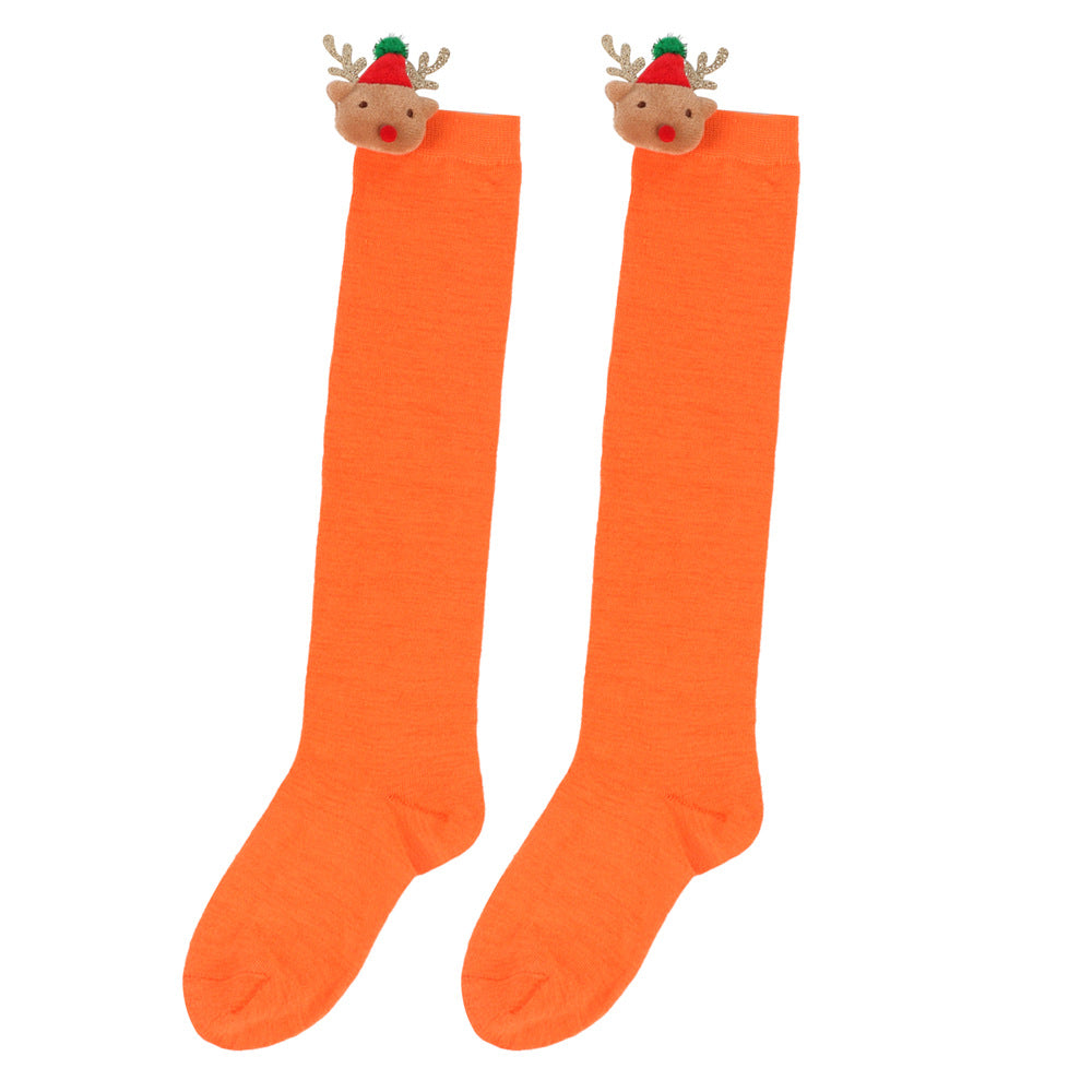 Children Christmas Stockings David's Deer Doll Medium And Large Children