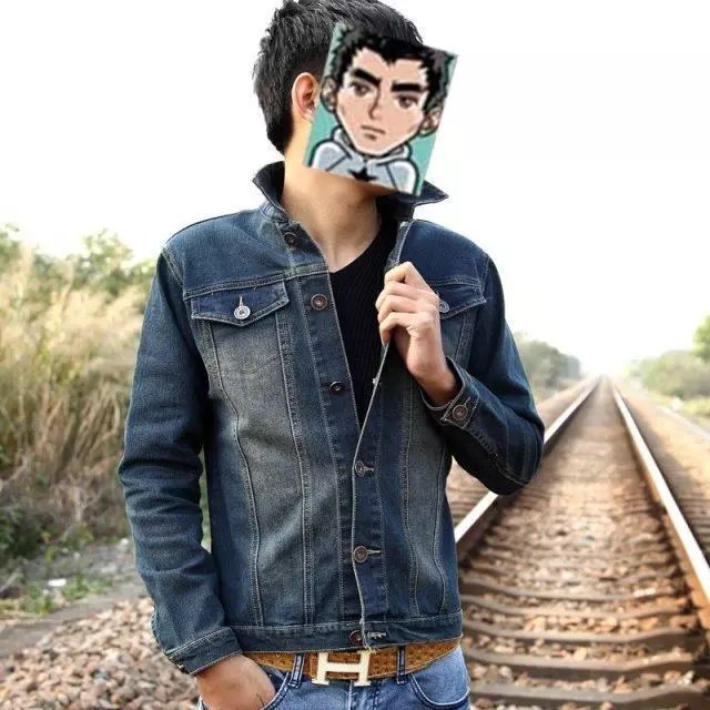 Men's Fashion Casual Denim Jacket