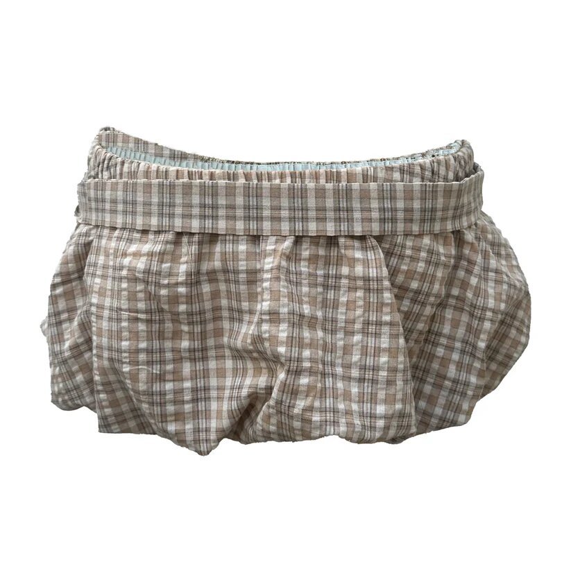Women's Ultra-short Skirt With An Elastic Waistband