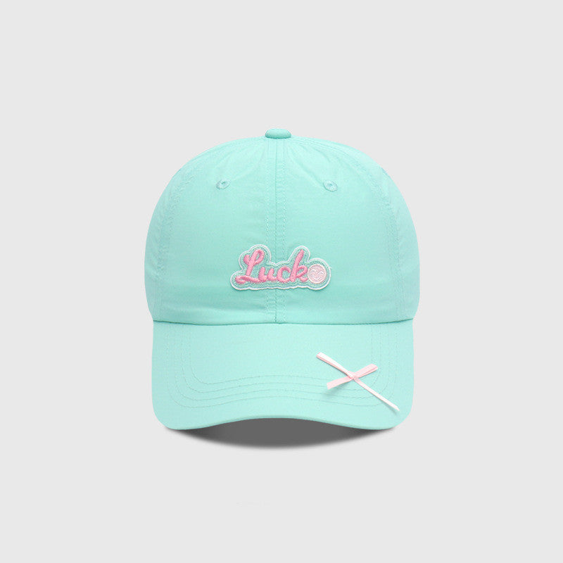 Personalized Bowknot Casual Versatile Personality Elegant Baseball Cap