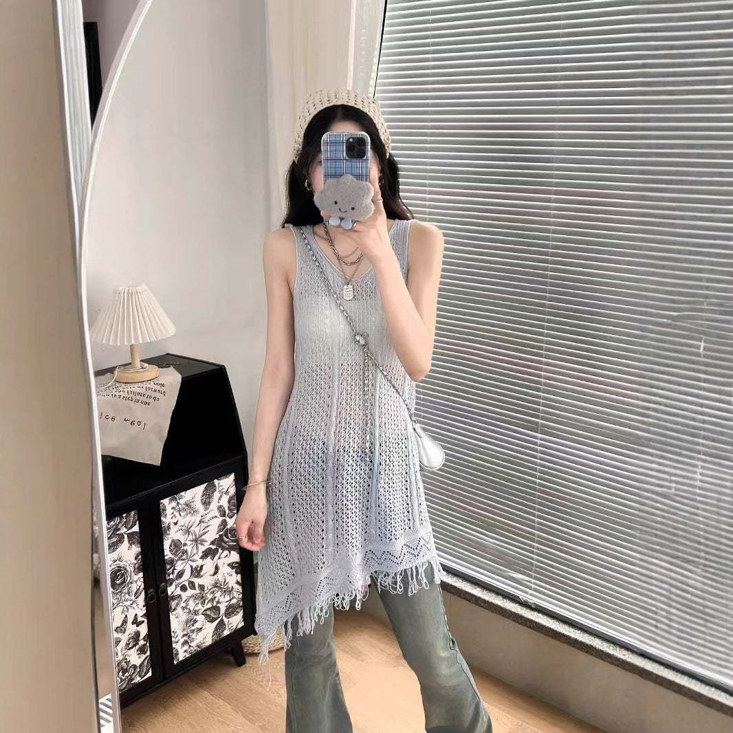 New Stylish Tassel-strapped Dress For Women