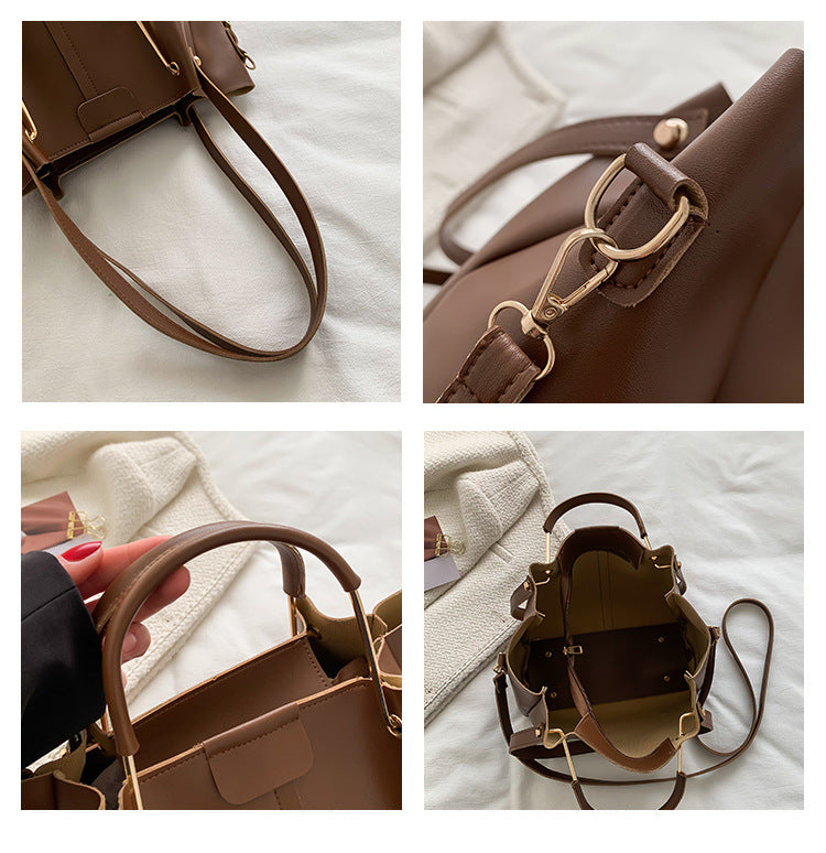 Trendy Special-interest Design Shoulder Messenger Retro Handbag For Women