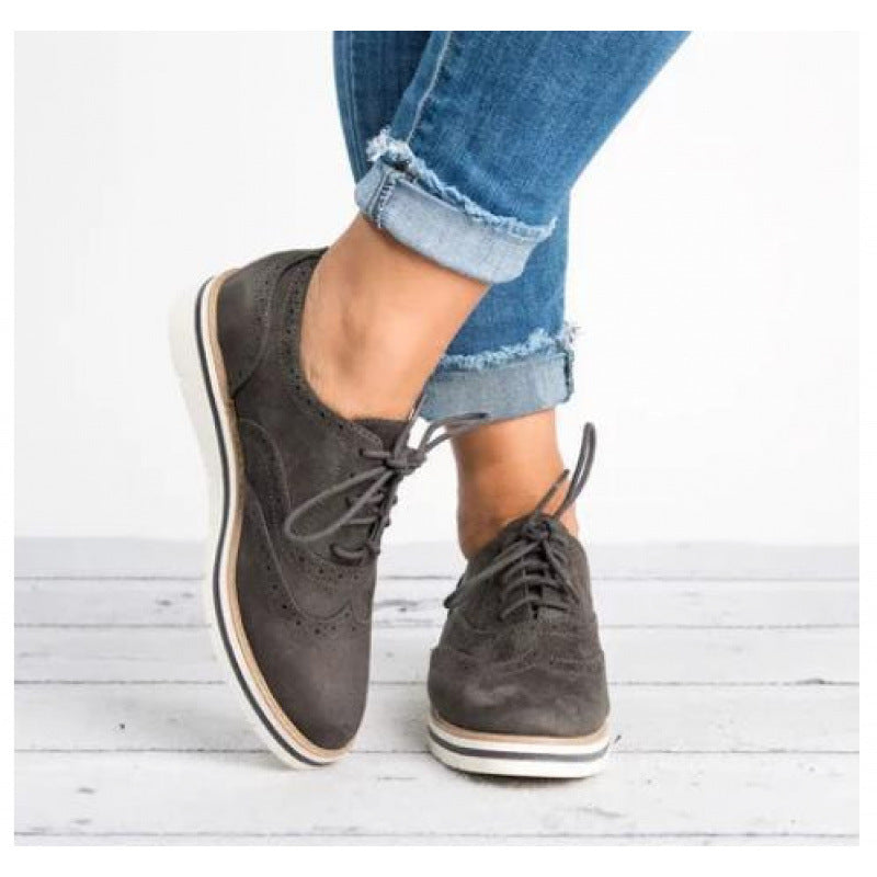 Retro British-style Casual Women's Shoes