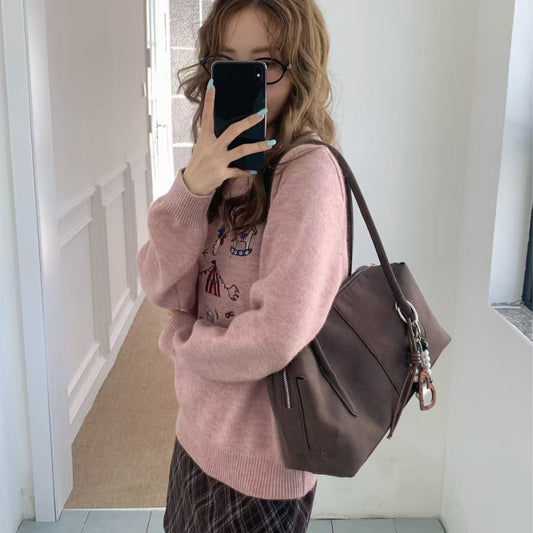 Women's Fashionable All-Match Commuter Shoulder Bag