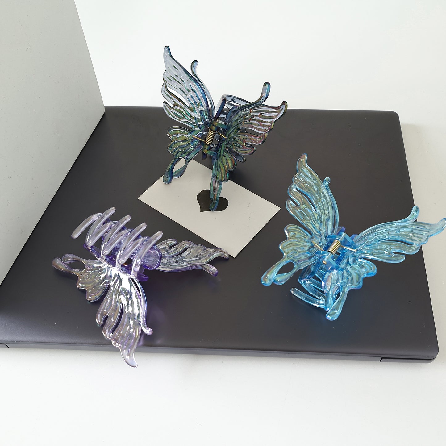 Colorful Butterfly Grip Elegant Hair Accessories