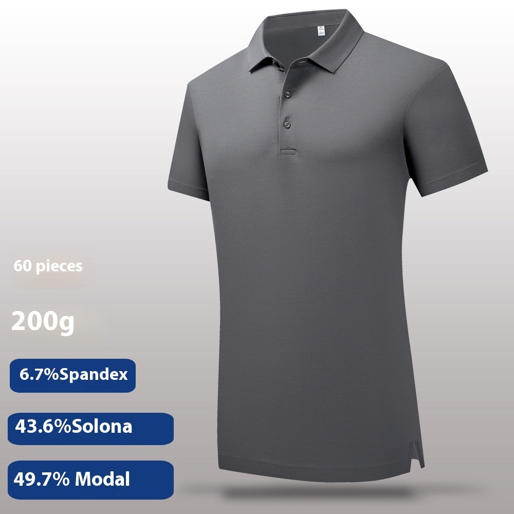 Lanjing Modal Lapel Polo Shirt  60