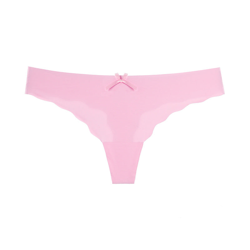 Women's Thong Elastic One-piece Seamless T-pants