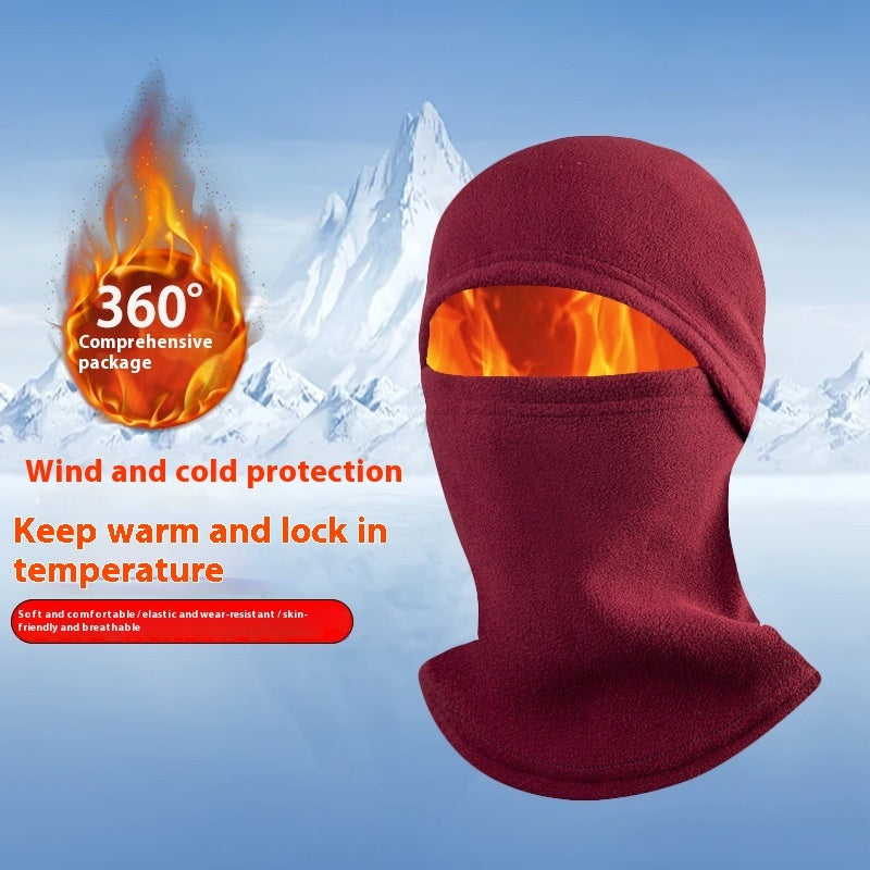 Udendørs polarfleece kuldesikker varm hue