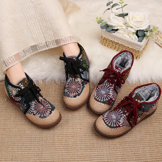 Women's Winter Cloth Shoes Non-slip
