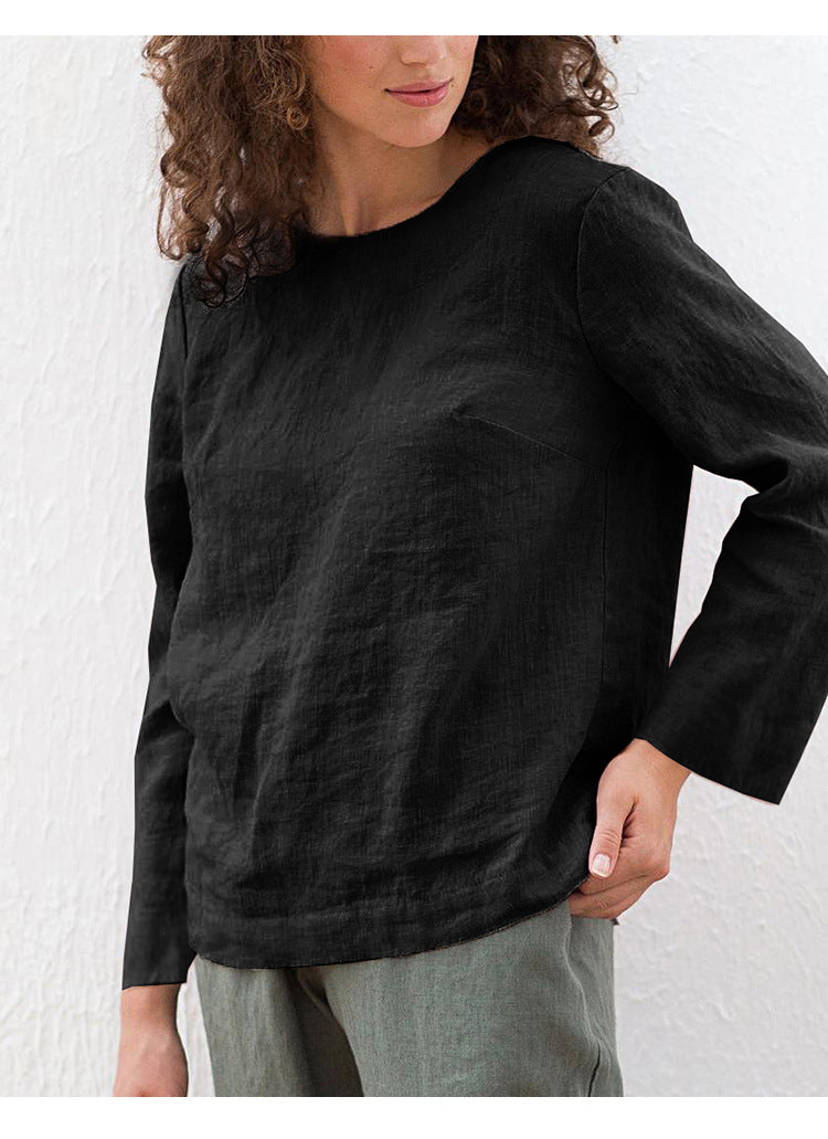 Linen og bomuld Niche Casual Underdel Skjorte
