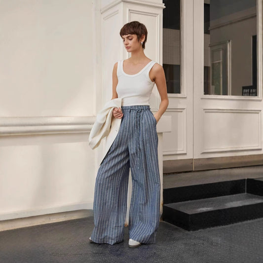 Spring Inner Knitted Vest Upright Version Waist-controlled Top