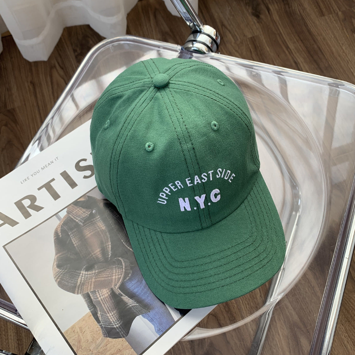 Casual Soft Top Letters All-matching Peaked Cap Children