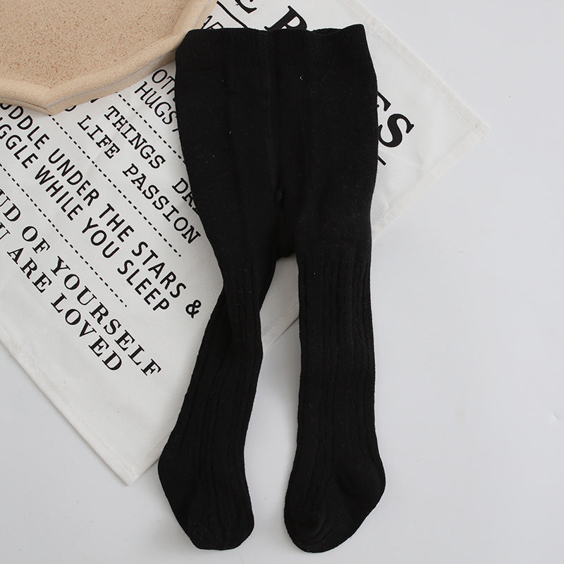 New Twist Children's Pantyhose Comfortable Outing Baby Leggings