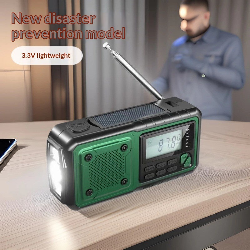 Multi Functional Solar Powered Outdoor Charging Radio