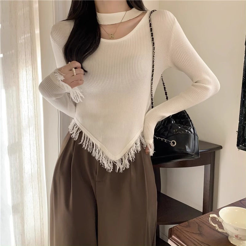 Women's Halter Bottoming Shirt Autumn And Winter