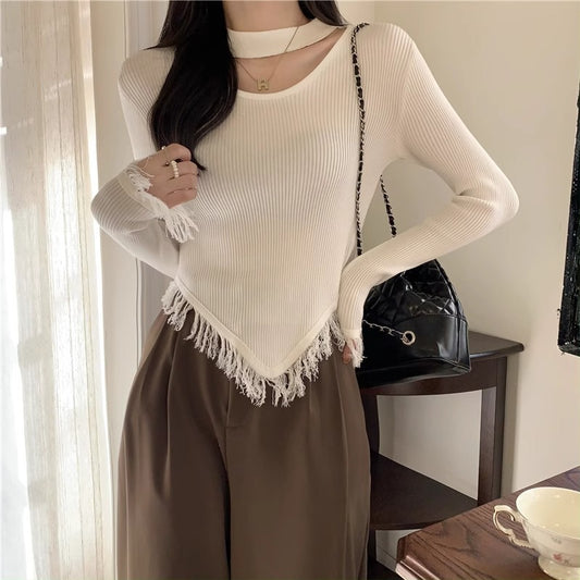 Women's Halter Bottoming Shirt Autumn And Winter