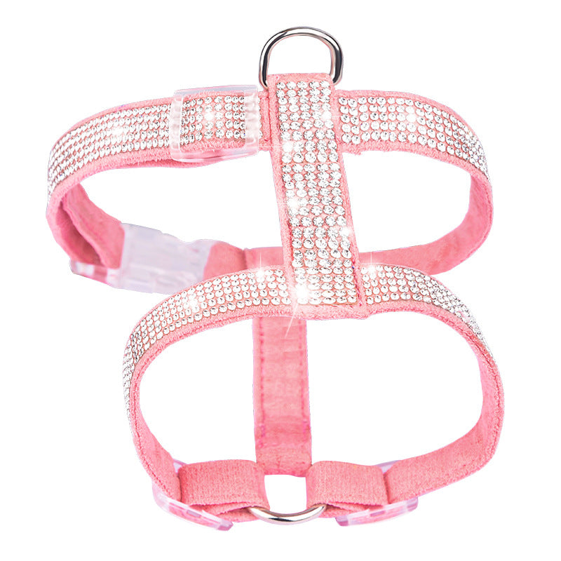 Shiny Hot Rhinestone Cat Anti Strike Strap