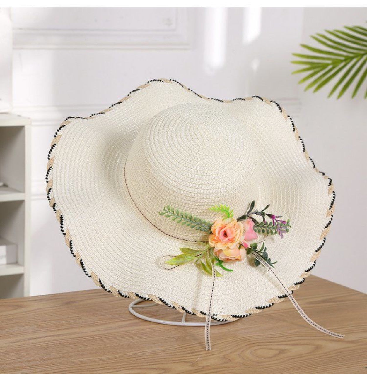 Women's Summer Beach Hat Wavy Parent-child