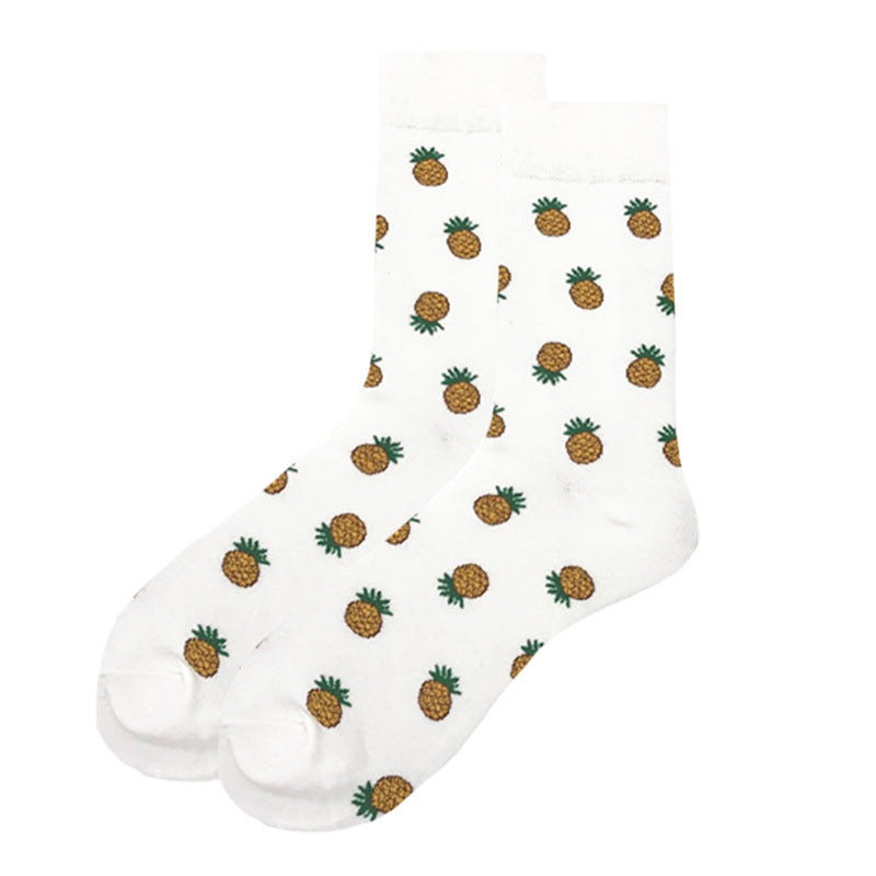 Artistic Cotton Socks Ins Four Seasons Trendy Women's Socks Cat