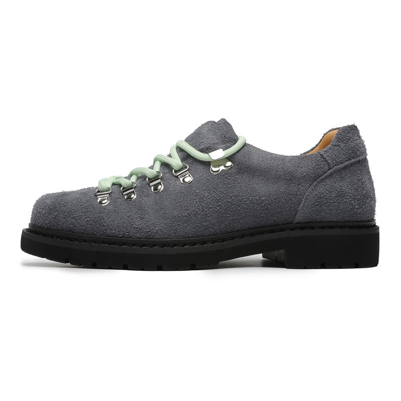 Heighten Casual Shoes British Style Retro Workwear