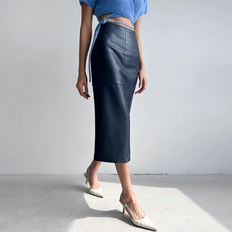 Elegant High Waisted Slimming Skirt For Women