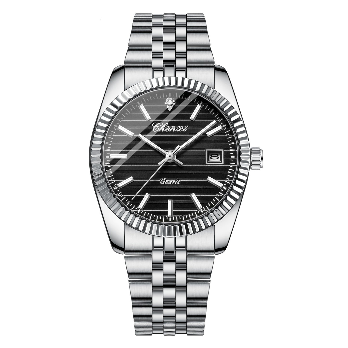 Business Calendar Luminous Waterproof Quartz Watch