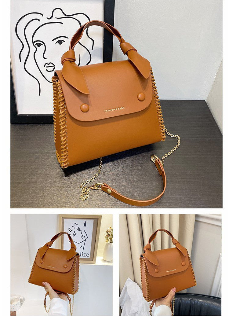 Women Hand Woven Bag Shoulder Diagonal