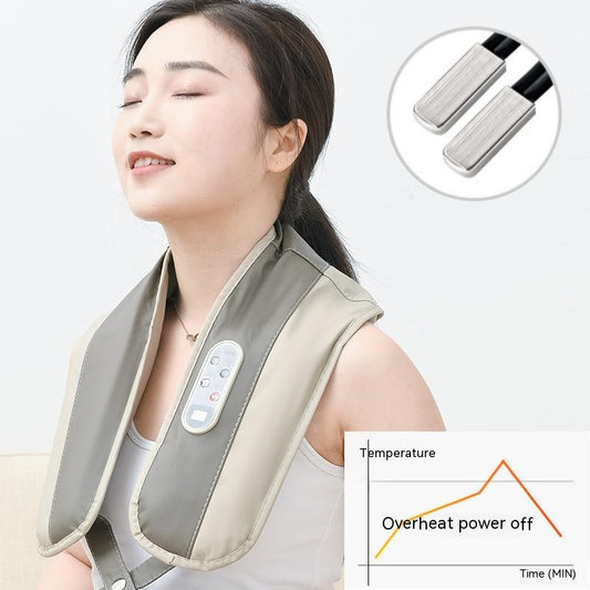 Household Fashion Simple Neck And Shoulder Massage Device Heating Shawl
